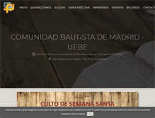 Tablet Screenshot of cbmadrid.es